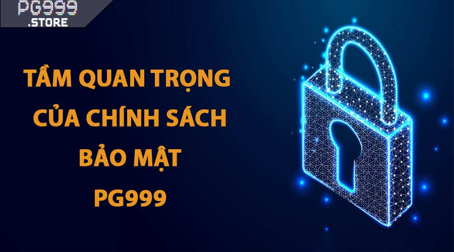 Tầm quan trọng của Chính Sách Bảo Mật PG999